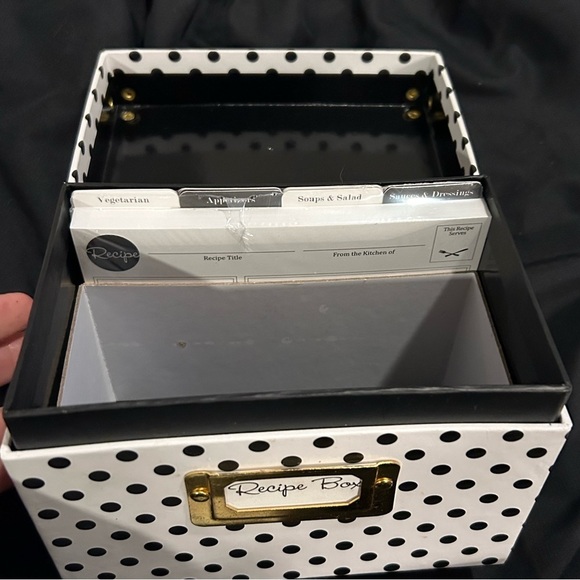 Andrews and Blaine Recipe Box 2015 never used Hg61 - Picture 2 of 4